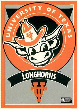 1995 Tony's Pizza College Mascots #NNO Texas Longhorns Front