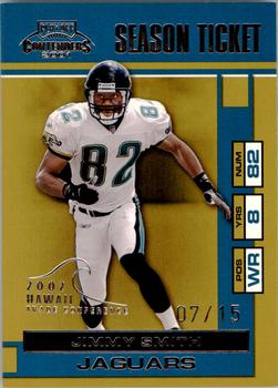 2001 Playoff Contenders - Hawaii Trade Conference 2002 #41 Jimmy Smith Front