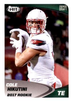 2017 SAGE HIT #82 Cole Hikutini Front