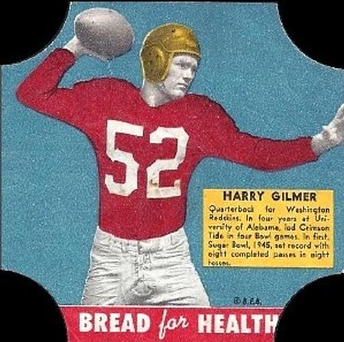 1950 Fischer's Bread for Health #NNO Harry Gilmer Front
