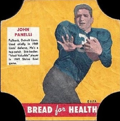 1950 Fischer's Bread for Health #NNO John Panelli Front