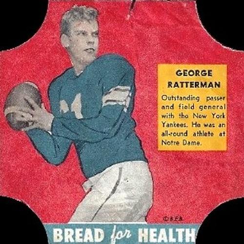 1950 Fischer's Bread for Health #NNO George Ratterman Front