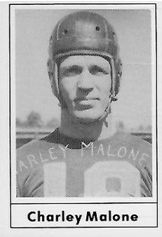 1977 Touchdown Club #27 Charley Malone Front