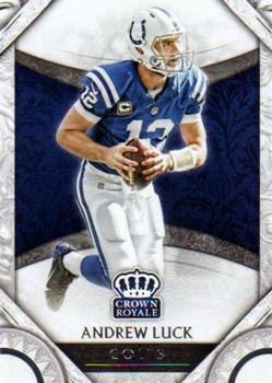 2016 Panini Crown Royale #17 Andrew Luck Front