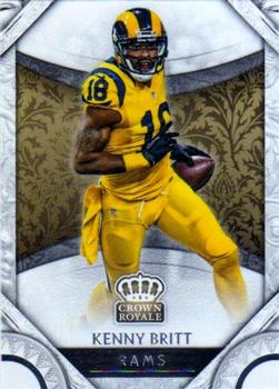 2016 Panini Crown Royale #28 Kenny Britt Front