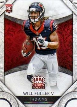 2016 Panini Crown Royale #100 Will Fuller V Front