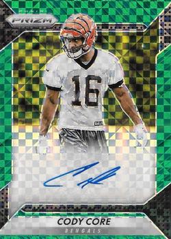 2016 Panini Prizm - Rookie Autographs Green Power #RA-CCR Cody Core Front