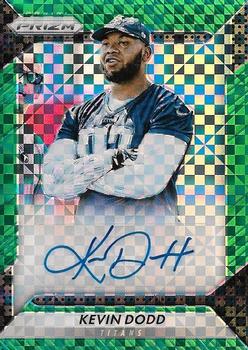 2016 Panini Prizm - Rookie Autographs Green Power #RA-KDD Kevin Dodd Front