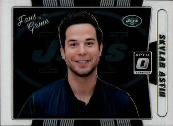 2016 Donruss Optic - Fans of the Game #4 Skylar Astin Front