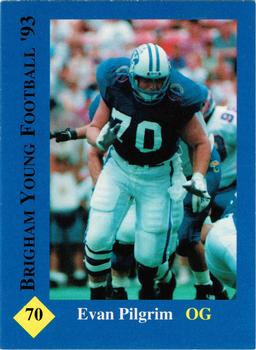 1993 BYU Cougars #NNO Mike Empey Front