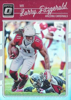 2016 Donruss Optic - Holo #2 Larry Fitzgerald Front