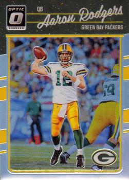 2016 Donruss Optic - Holo #36 Aaron Rodgers Front