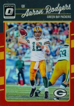 2016 Donruss Optic - Red #36 Aaron Rodgers Front