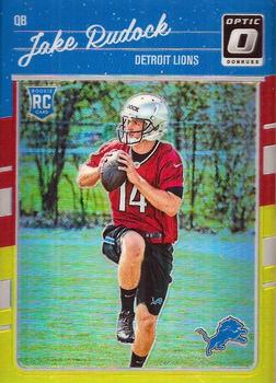 2016 Donruss Optic - Red and Yellow #118 Jake Rudock Front