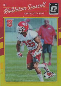 2016 Donruss Optic - Red and Yellow #126 KeiVarae Russell Front
