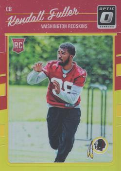 2016 Donruss Optic - Red and Yellow #127 Kendall Fuller Front