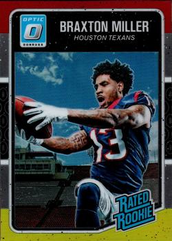 2016 Donruss Optic - Red and Yellow #153 Braxton Miller Front