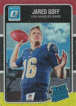 2016 Donruss Optic - Red and Yellow #172 Jared Goff Front