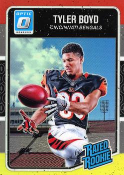 2016 Donruss Optic - Red and Yellow #197 Tyler Boyd Front