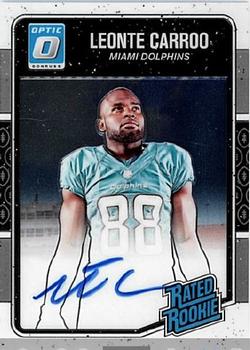 2016 Donruss Optic - Rated Rookies Autograph #184 Leonte Carroo Front