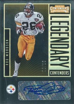 2016 Panini Contenders - Legendary Contenders Autographs Gold #4 Rod Woodson Front