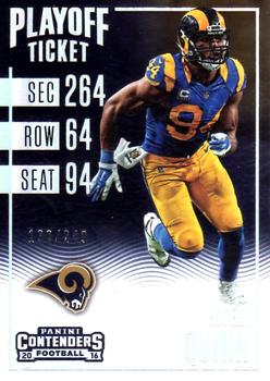 2016 Panini Contenders - Playoff Ticket #16 Robert Quinn Front