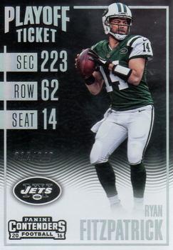 2016 Panini Contenders - Playoff Ticket #61 Ryan Fitzpatrick Front