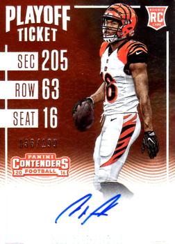 2016 Panini Contenders - Playoff Ticket #163 Cody Core Front