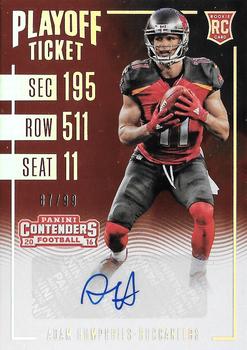 2016 Panini Contenders - Playoff Ticket #265 Adam Humphries Front