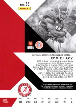 2017 Panini Elite Draft Picks #33 Eddie Lacy Back