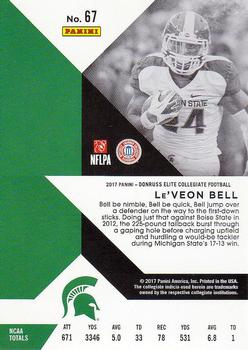 2017 Panini Elite Draft Picks #67 Le'Veon Bell Back