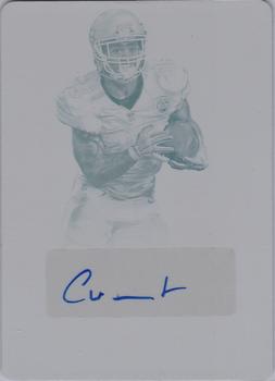 2016 Panini Limited - Limited Ink Printing Plates Cyan #LI-CW Charcandrick West Front