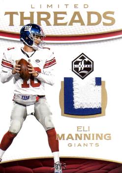 2016 Panini Limited - Limited Threads Prime #12 Eli Manning Front