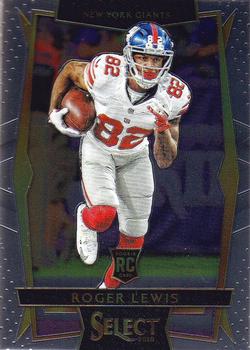 2016 Panini Select #11 Roger Lewis Front