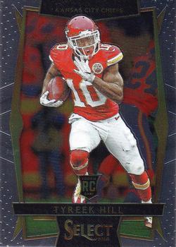 2016 Panini Select #65 Tyreek Hill Front
