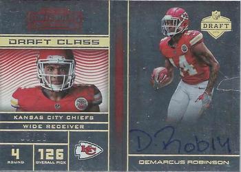 2016 Panini Contenders - Draft Class Autographs Gold RPS #37 Demarcus Robinson Front