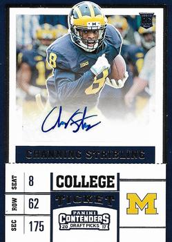 2017 Panini Contenders Draft Picks #233 Channing Stribling Front