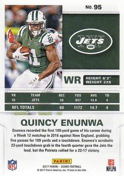 2017 Score #95 Quincy Enunwa Back