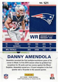 2017 Score #121 Danny Amendola Back