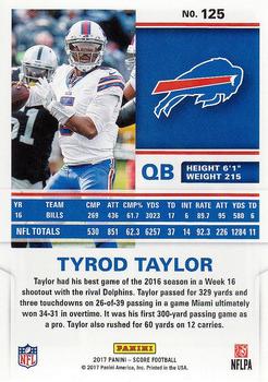 2017 Score #125 Tyrod Taylor Back