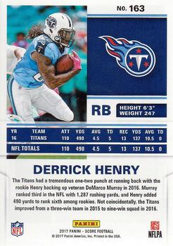 2017 Score #163 Derrick Henry Back