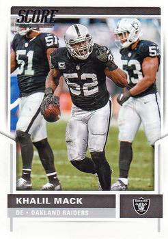 2017 Score #183 Khalil Mack Front