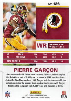 2017 Score #186 Pierre Garcon Back