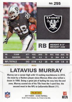 2017 Score #255 Latavius Murray Back