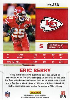 2017 Score #256 Eric Berry Back