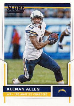 2017 Score #260 Keenan Allen Front