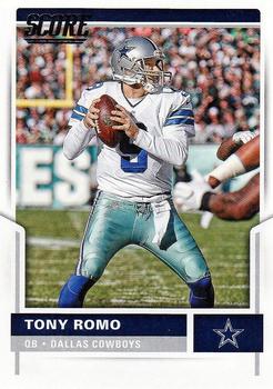 2017 Score #272 Tony Romo Front
