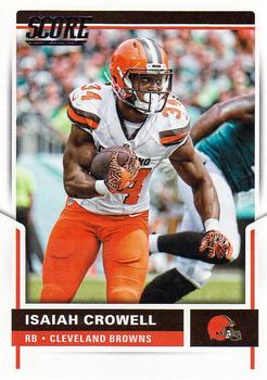 2017 Score #329 Isaiah Crowell Front