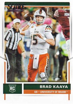 2017 Score #371 Brad Kaaya Front