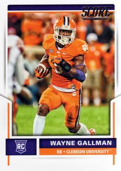 2017 Score #383 Wayne Gallman Front
